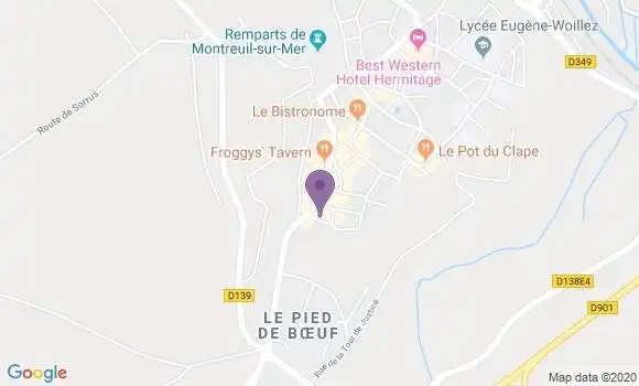 Localisation Caisse d