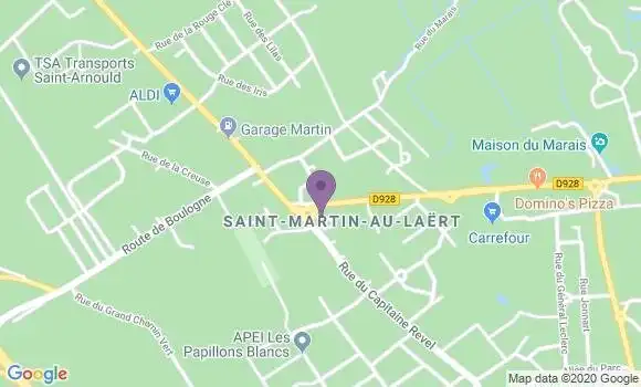 Localisation Caisse d