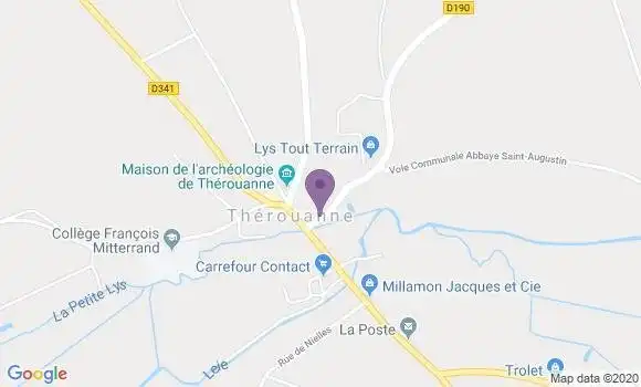 Localisation Caisse d