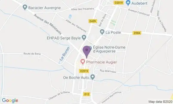 Localisation Caisse d