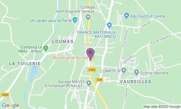 Localisation Caisse d