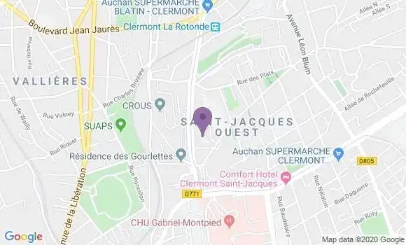 Localisation Caisse d