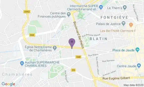 Localisation Caisse d
