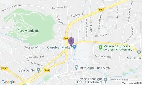 Localisation Caisse d