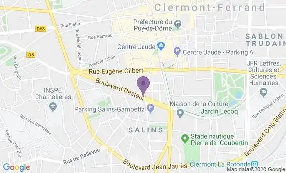Localisation Caisse d