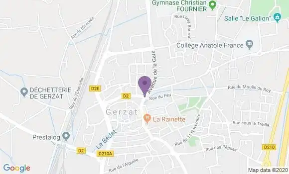 Localisation Caisse d
