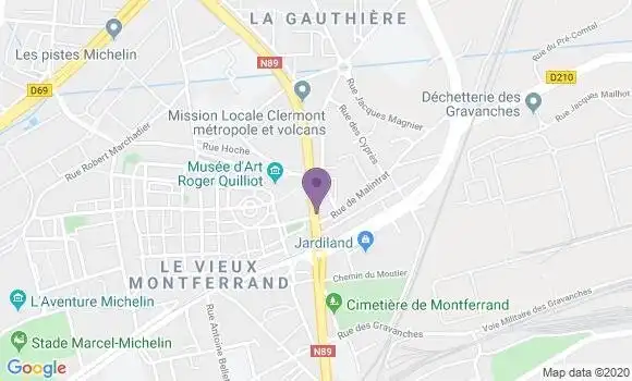 Localisation Caisse d