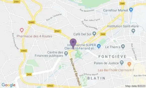 Localisation Caisse d