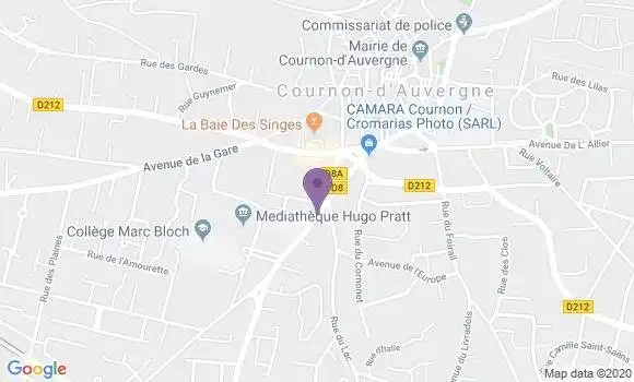 Localisation Caisse d