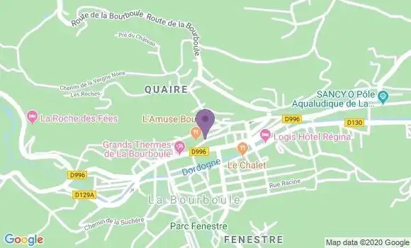 Localisation Caisse d