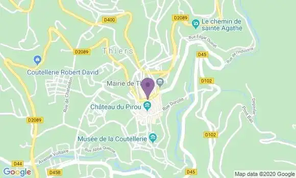 Localisation Caisse d