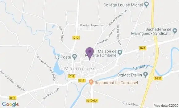 Localisation Caisse d