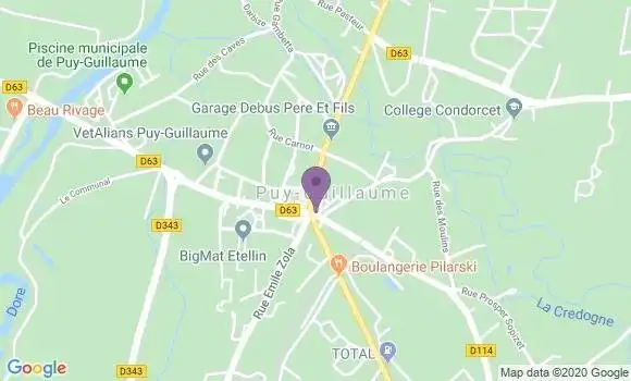 Localisation Caisse d