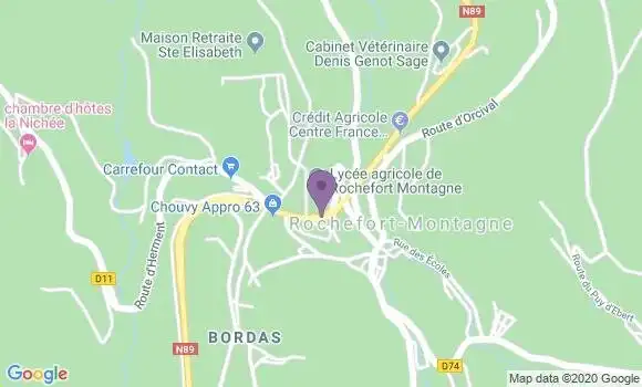 Localisation Caisse d
