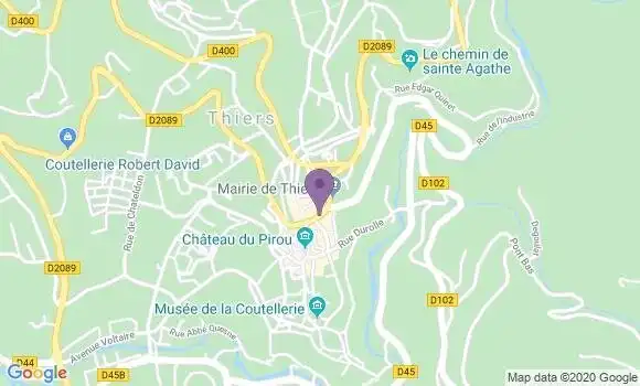 Localisation Caisse d