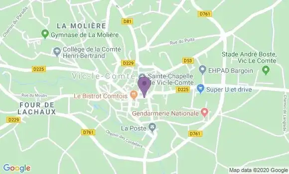 Localisation Caisse d