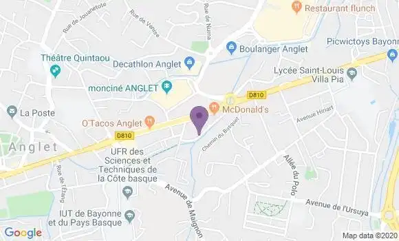Localisation Caisse d