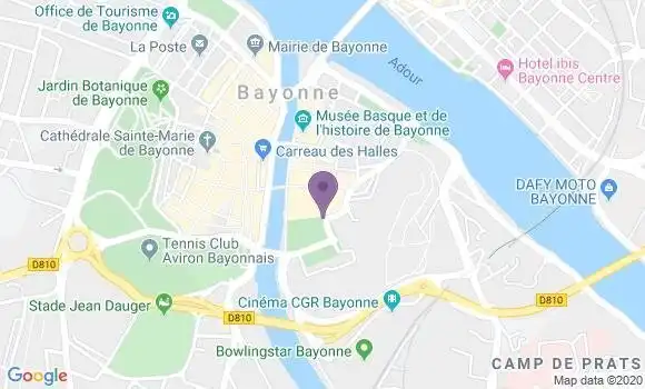 Localisation Caisse d