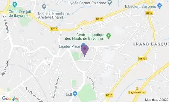 Localisation Caisse d