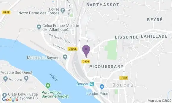 Localisation Caisse d