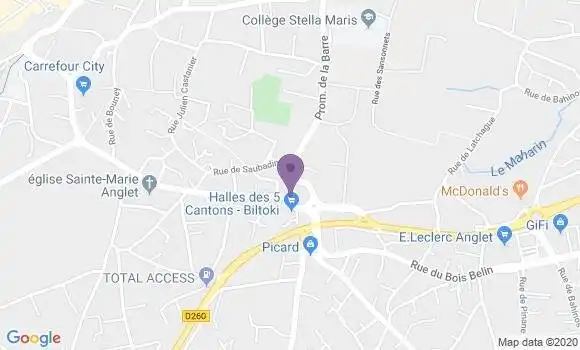 Localisation Caisse d