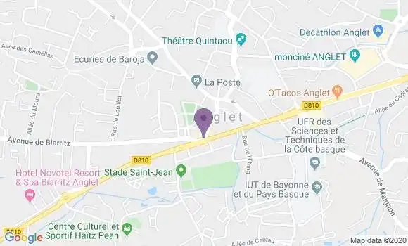 Localisation Caisse d