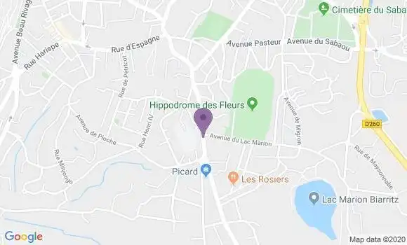 Localisation Caisse d