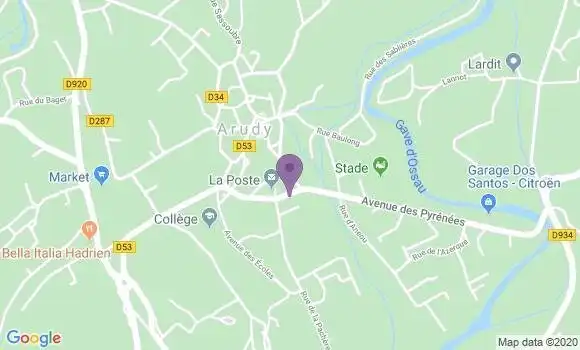Localisation Caisse d