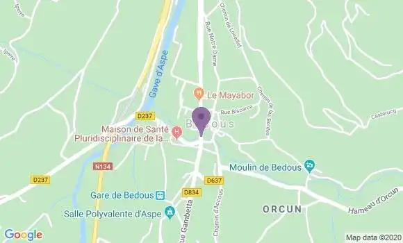 Localisation Caisse d
