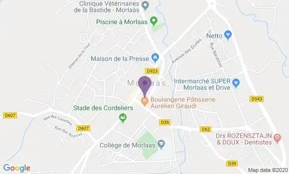 Localisation Caisse d