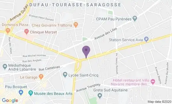 Localisation Caisse d