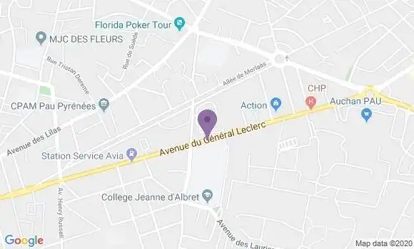 Localisation Caisse d