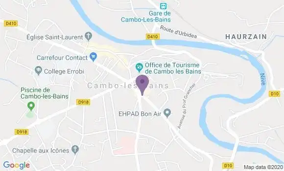 Localisation Caisse d