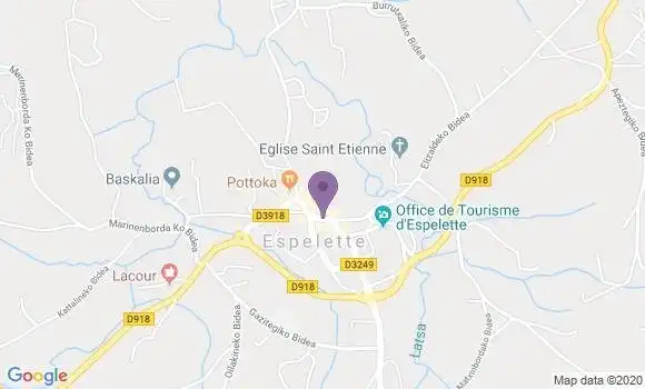 Localisation Caisse d