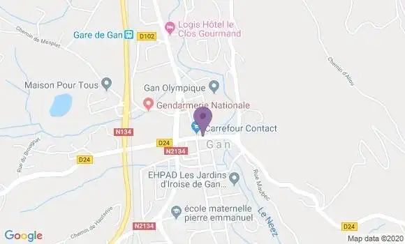 Localisation Caisse d