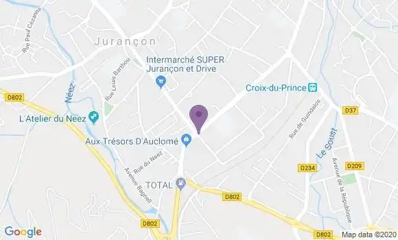 Localisation Caisse d