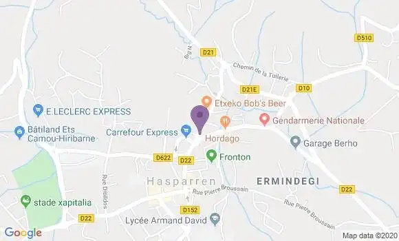 Localisation Caisse d