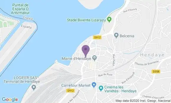 Localisation Caisse d