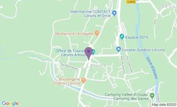 Localisation Caisse d