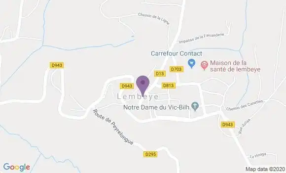Localisation Caisse d