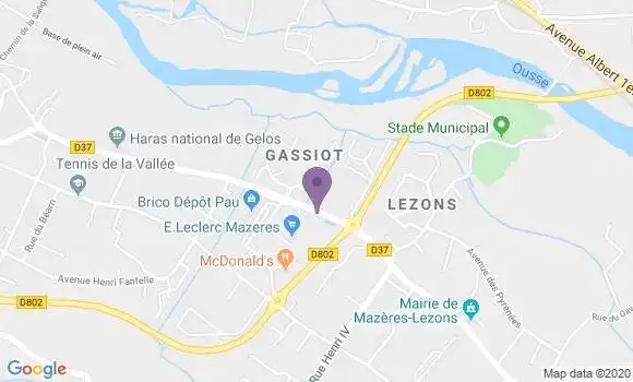 Localisation Caisse d