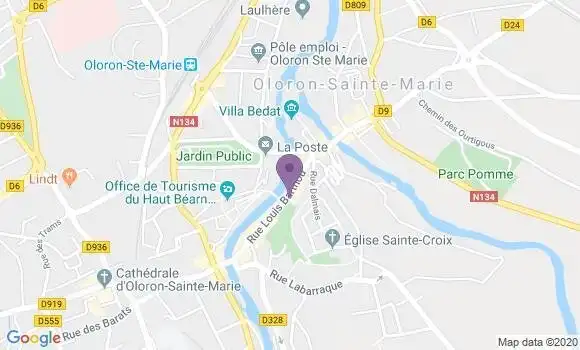Localisation Caisse d