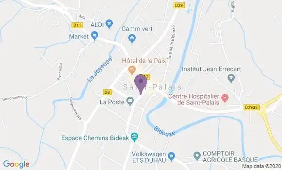 Localisation Caisse d