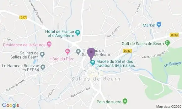 Localisation Caisse d