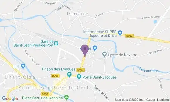 Localisation Caisse d