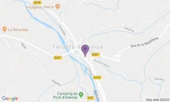Localisation Caisse d