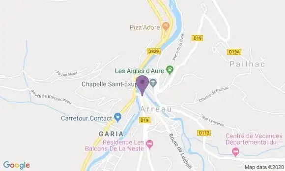 Localisation Caisse d