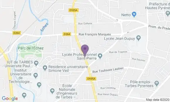 Localisation Caisse d