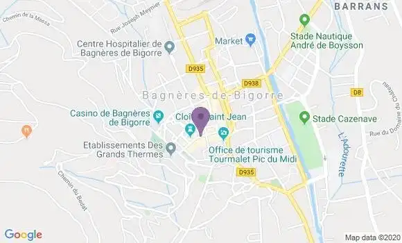 Localisation Caisse d