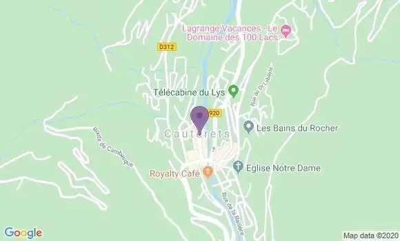 Localisation Caisse d